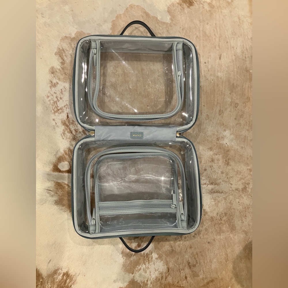 Calpak Large Clear Cosmetics Case